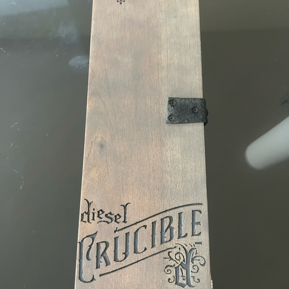 Diesel Crucible Empty Cigar Box